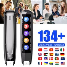 Scan Translation Pen Smart Text Read 134 Language Online Voice Translator New