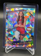 2025 Panini Prizm WNBA Kiki Iriafen RC Ice Prizm Rookie Variation #149