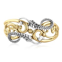 Armband Aus Vergoldetem Sterlingsilber Im „Desert Chic“-Stil