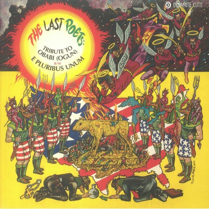 LAST POETS, The - Tribute To Obabi (Ogun) - LIMITED RED MARBLED VINYL 7""