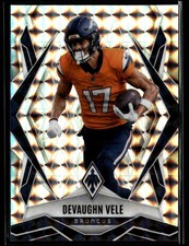 2025 Panini Phoenix #14 Devaughn Vele Silver Pyramids Prizm