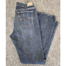 Vintage Levi's 515 Womens Stretch Bootcut Denim Jeans 10