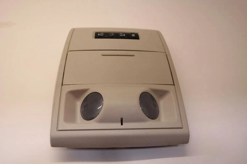 Mini consola Dodge Grand Caravan 11-19 techo delantero sin techo corredizo gris  Foto 2 de 4