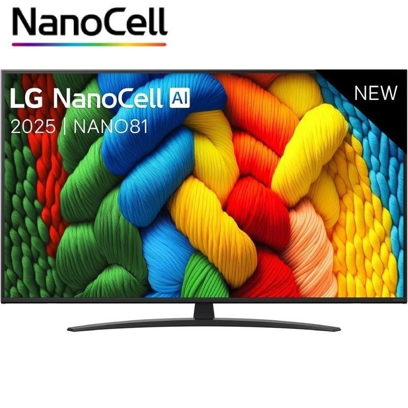 Fernseher LG NanoCell 43NANO81A6A 43" Ultra HD 4K mit Smart TV und WiFi - Bild 1 von 1