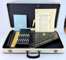 Oscar Schmidt 15 Chord 36 String Autoharp Wooden Auto Harp With Case READ