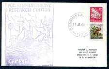 NEW ZEALAND 1969 ANTARCTIC CAMPBELL IS STN