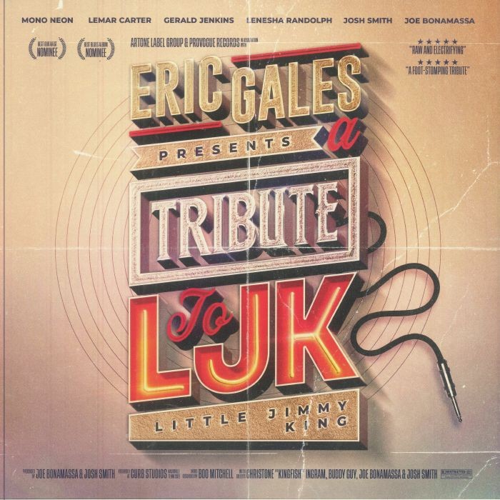 GALES, Eric - Tribute To LJK - Vinyl (limited edition purple vinyl LP)