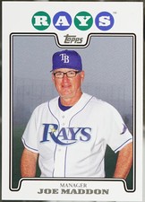 2008 Topps Baseball Joe Maddon #473 NM
