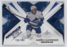 2022-23 SPx Radiance F/X Rookies Blue 320/399 Andrei Kuzmenko #RFX-62 1r8m