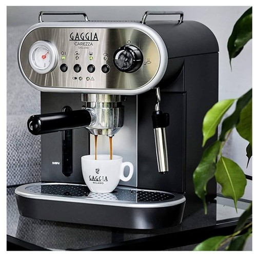 Gaggia Milano Carezza Deluxe Professional Italian made Espresso Machine.