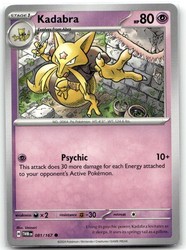 Kadabra 081/167 Twilight Masquerade Common