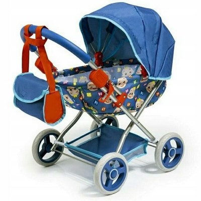 Puppenwagen Cosy, Kinderwagen für Puppen bis 46cm, faltbar