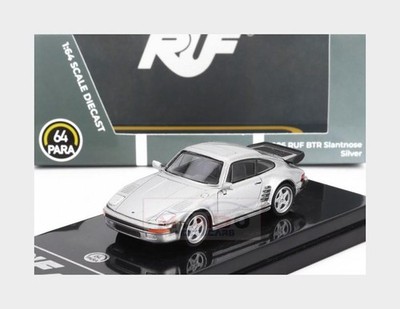 1:64 Paragon Porsche 911 930 Ruf Btr Slantnose 1986 silber PA-55546 Modell