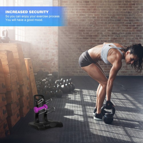 Hantelablage Hantelständer Fitnessstudio Zubehör Hantelaufbewahrungsständer - Bild 5 von 12