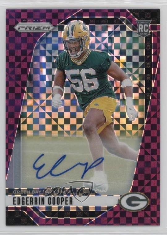 2024 Panini Prizm Rookies Purple Power /49 Edgerrin Cooper #331 Rookie Auto RC
