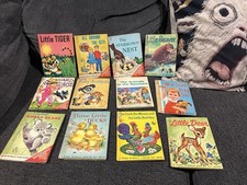 Rand McNally Junior Elf Books Lot of 12 Children's Illustrated Hardcover Animals