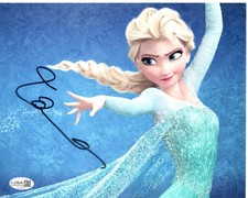 Idina Menzel signed 8x10 Photo Elsa Frozen Disney JSA Authentication