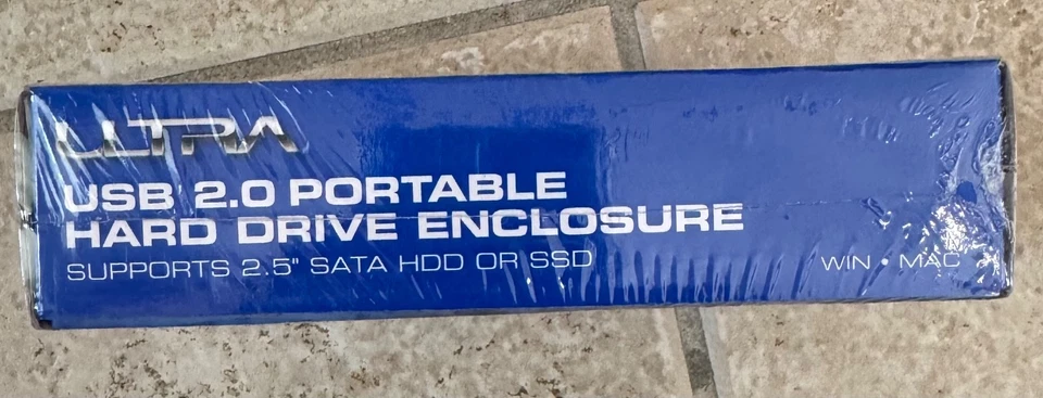 Ultra Aluminus USB 2.0 portable hard drive enclosure - New in box - Image 4 of 4