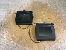  LOT OF 2 TOPAZ T-LBK57GC-BBSB-R USB SIGNATURE TABLET W/STYLUS-READ DESCRIPTION