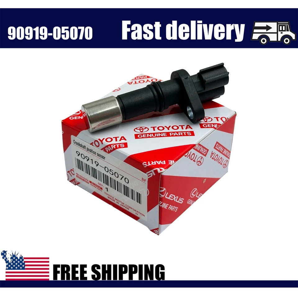 Sensor de posición de manivela genuino Toyota Corolla Prius RAV4 LEXUS CT200H 90919-05070 Foto 2 de 4