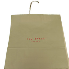 Paper store carrier bag Ted Baker 35x35/L faded-green shoppers gift bags