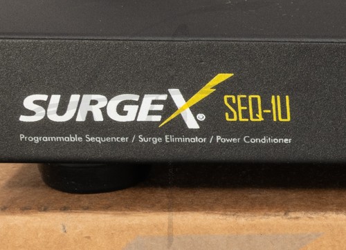 SURGEX Sequencer Programmabile Eliminatore di Sovratensioni SEQ-1U, 120V/20A Blocco Chiave Telecomando - Foto 15 di 19
