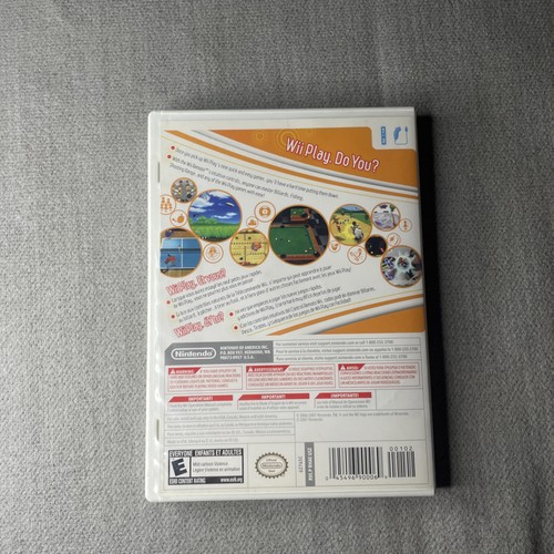 Wii Play Sports Games (Nintendo Wii, 2007) Complete in Box CIB - Tested Works - Picture 2 of 4