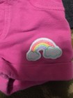 Girls Sz 2 Bless Clues Graphic Tshirt With Pink Rainbow Shorts — photo 5