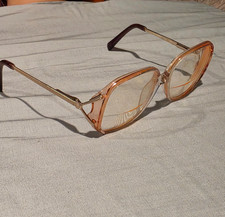 Vtg Luxottica Fran 125 Plastic Frame Full Rim Literose Eyeglasses