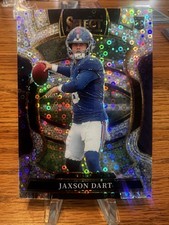 Jaxson Dart 2025 Panini Select #93 Disco Prizm Concourse Rookie RC