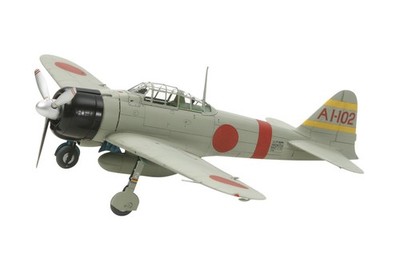 1/72 Warbird No.80 Japan Navy Mitsubishi Zero Type Carrier Fighter Type 21 Plast