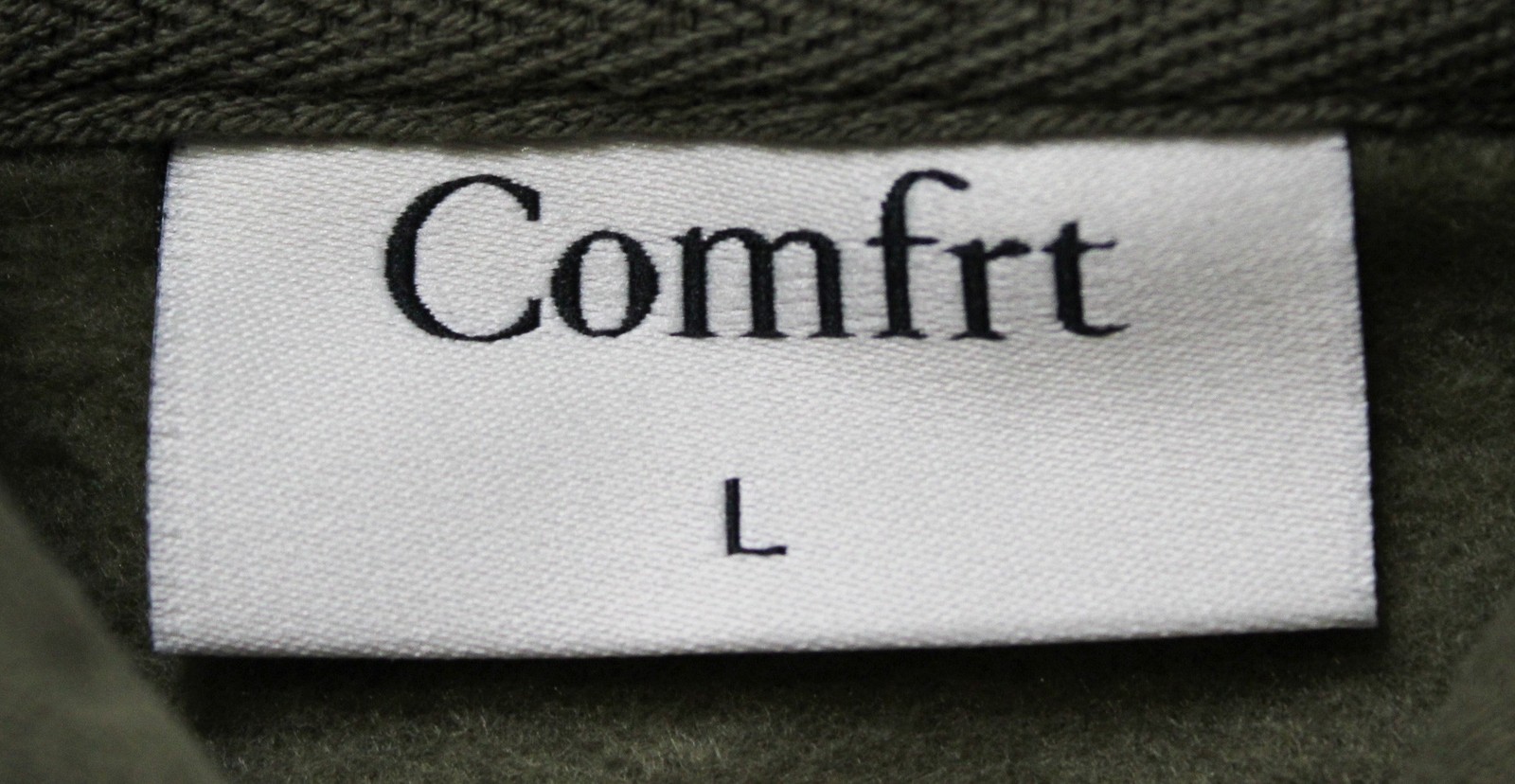 Comfrt Unisex Adult's Signature Cotton Blend Pullover Hoodie BE5 Olive Large