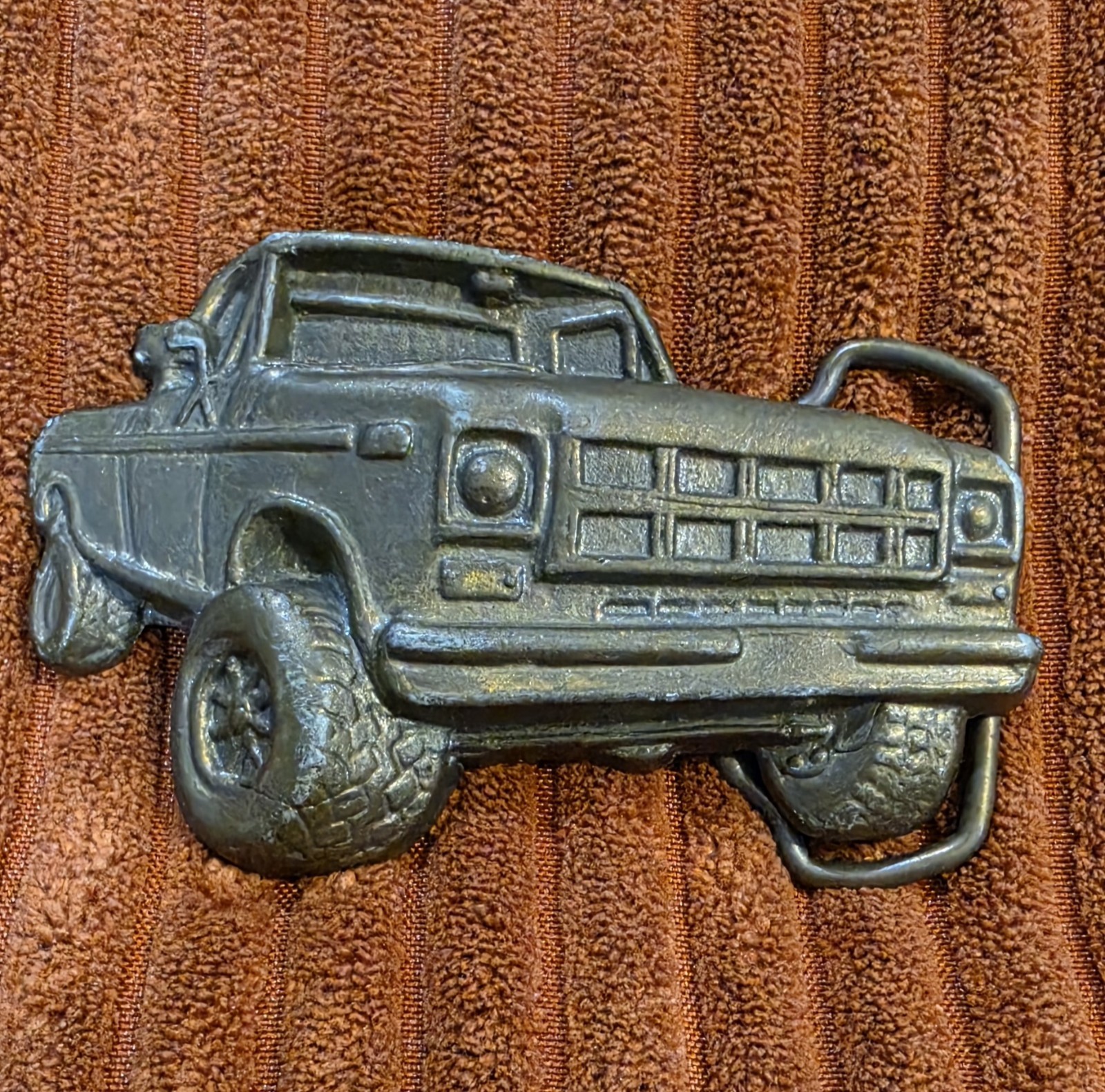 Vintage Pickup Belt Buckle