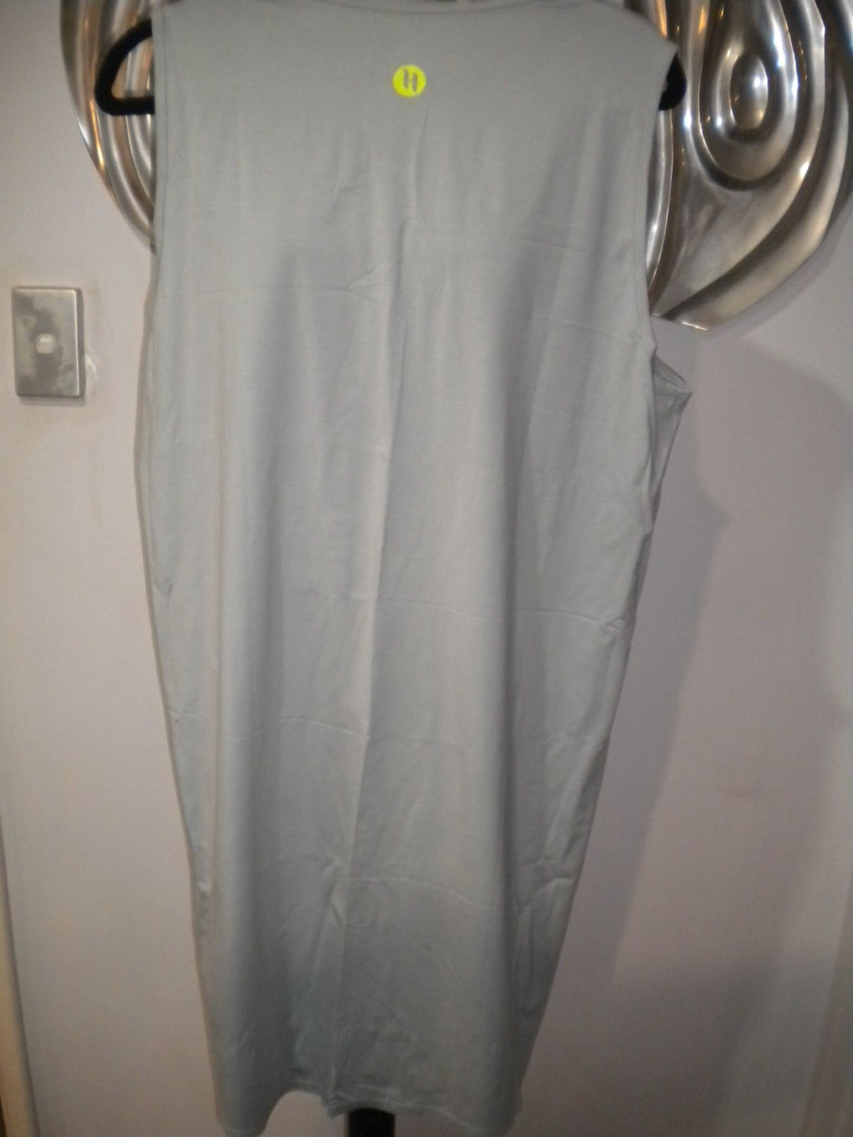 NEW w TAGS HINE NZ size 2XL sage stretch tank top style dress RRP 99.