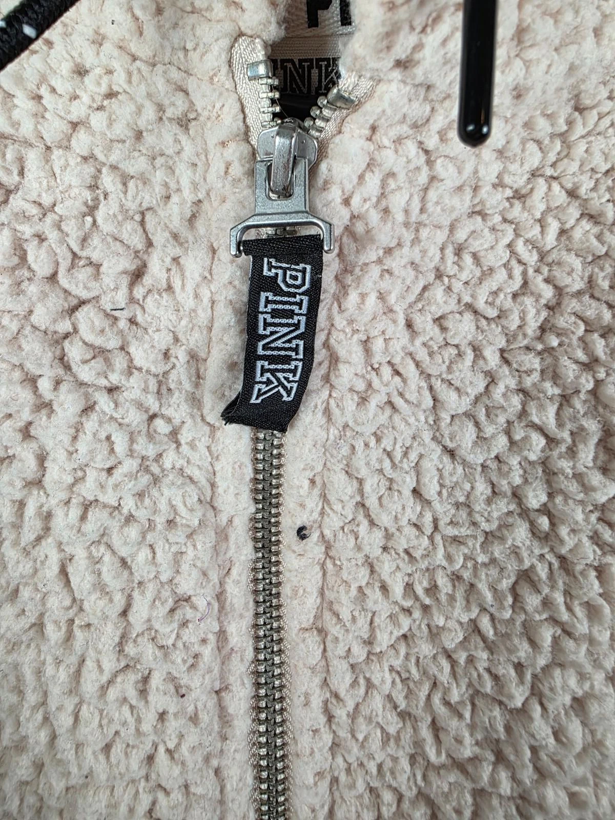 UNDERCOVER Cappotto giacca felpa sherpa rosa vittorias secret xl