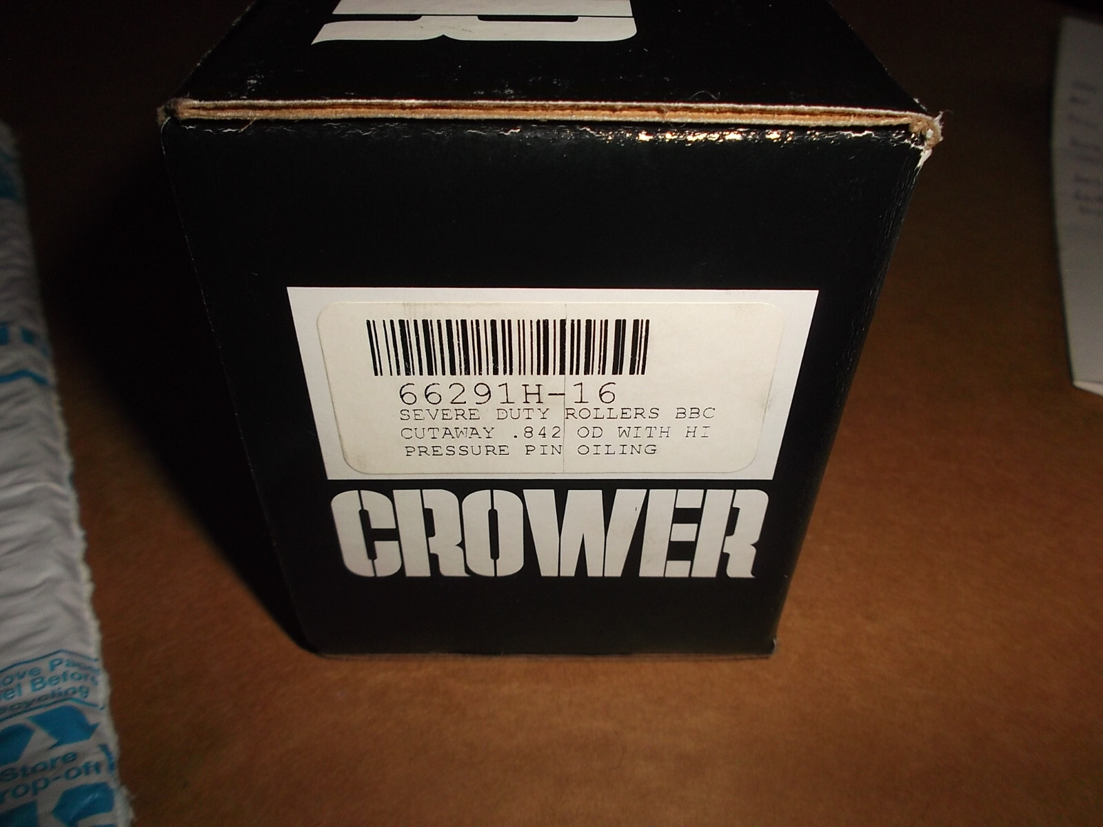 Crower BBC 66291H16 SevereDuty Cutaway Solid Roller LiftersNoOffset