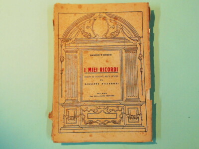 MEINE ERINNERUNGEN MAXIMUM VON AZEGLIO TREVISINI VERLAG
