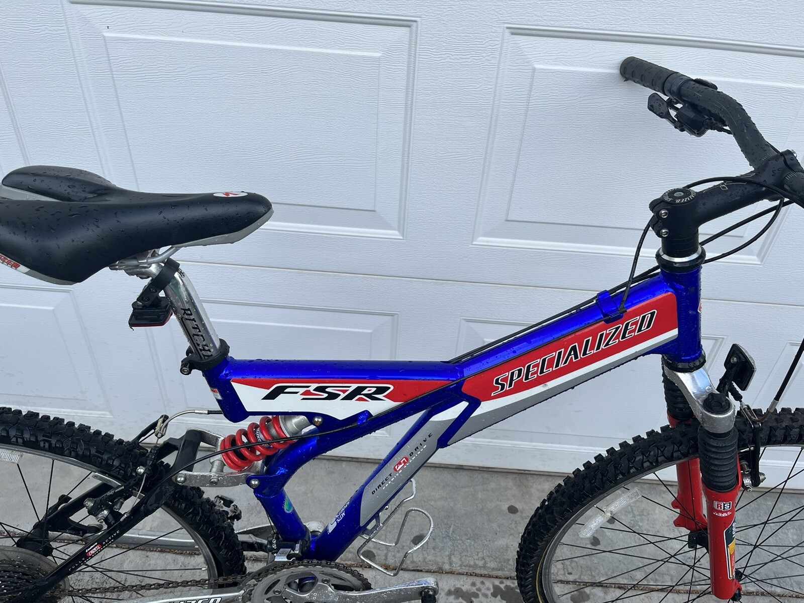 SPECIALIZED FSR FULL SUSPENSION MOUNTAIN BIKE 2000 Blue and Red eBay