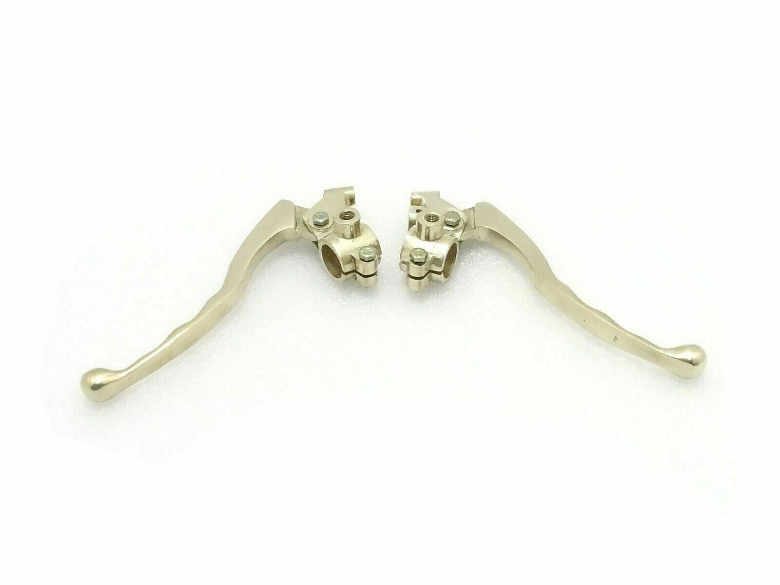 Brass Long Brake And Clutch Levers Fit For Royal Enfield Bullet eBay