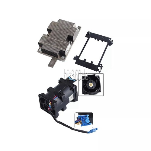 2st. 01CW2J 0NW0CG For Dell R440 R540 Server CPU HeatSink Cooling Fan Mit Cage - Afbeelding 2 van 10