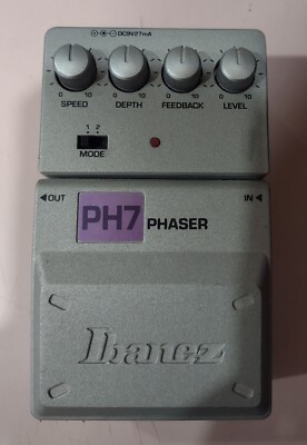 Ibanez PH7 Phaser Guitar Effect Pedal 820103176767| eBay