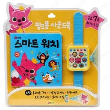 Pinkfong Smart Watch Light & Song Sound Toy Night Party for Kids Boys Girls Gift