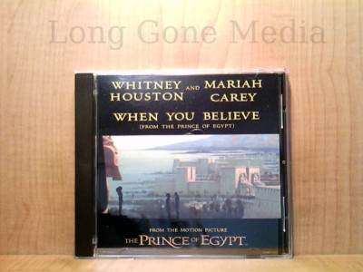 When You Believe by Whitney Houston, Mariah Carey (CD, Single, 1999)