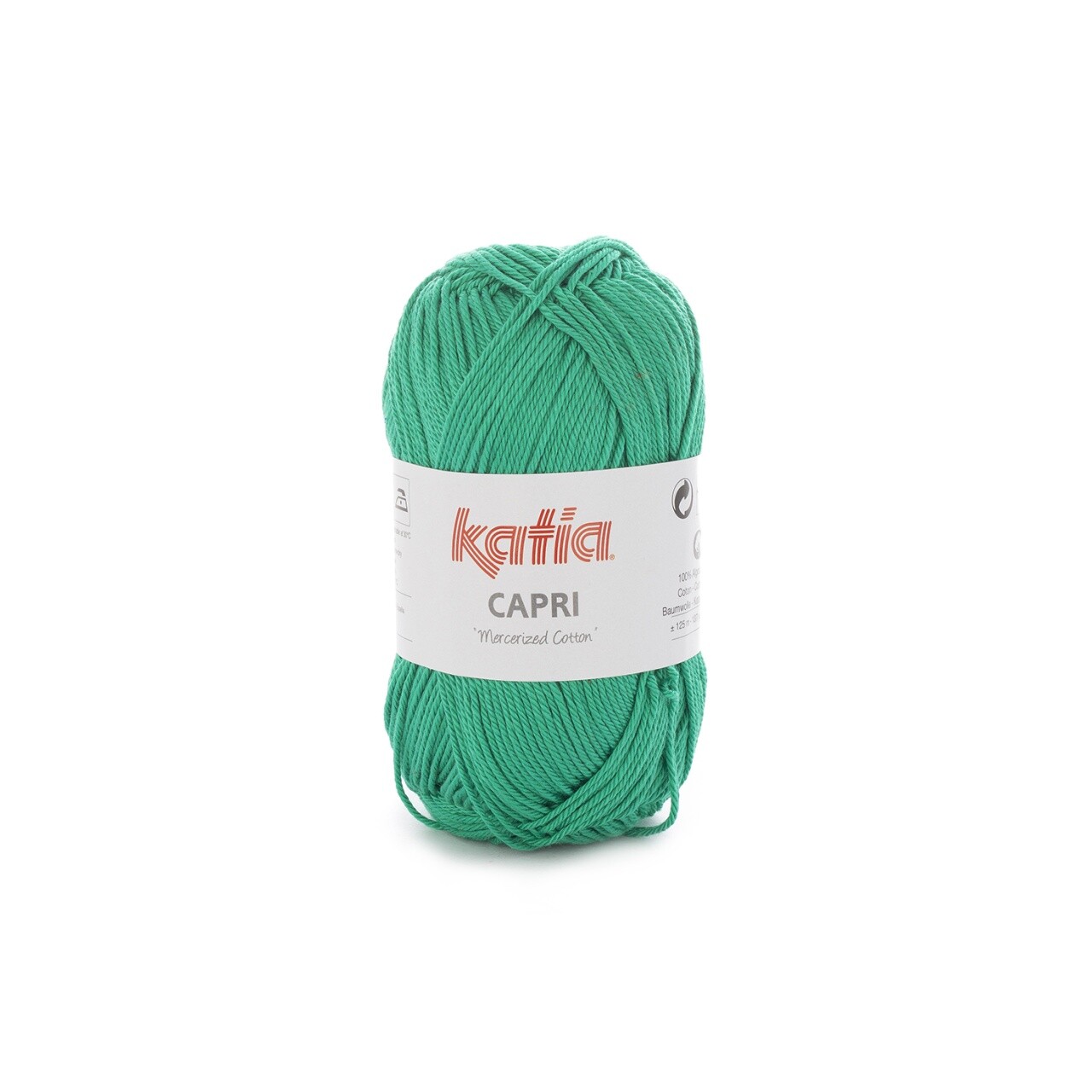 Capri by Katia - Green Parrot (82130) - 50 g / approx. 125 m Wool
