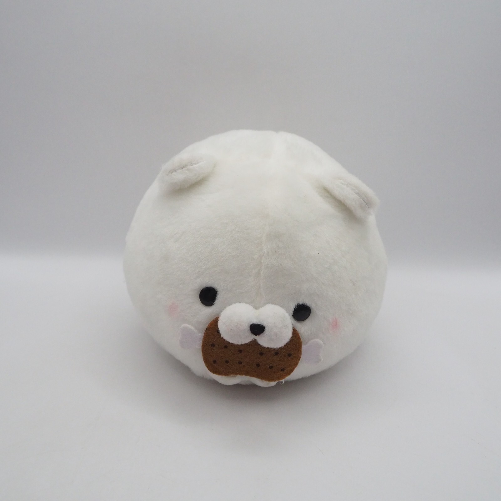 Funwa Zoo Mogu Mogu C2005 YELL White Dog 6" Plush Toy Doll Japan eBay
