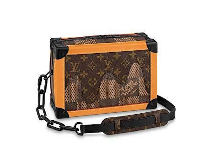 LOUIS VUITTON NIGO Soft Trunk Shoulder Bag N40381 Damier Monogram Auth LV New