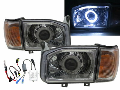 PATHFINDER R50 MK2 00-04 LED Halo HID W/ Corner Lamp