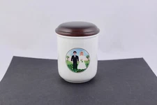 VILLEROY & BOCH NAIF WEDDING 3" STORAGE JAR & LID - NEW