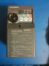 Mitsubishi Electric FR-D720-0.2K Freqrol-D700 Inverter Drive 3PH 200-240 VAC
