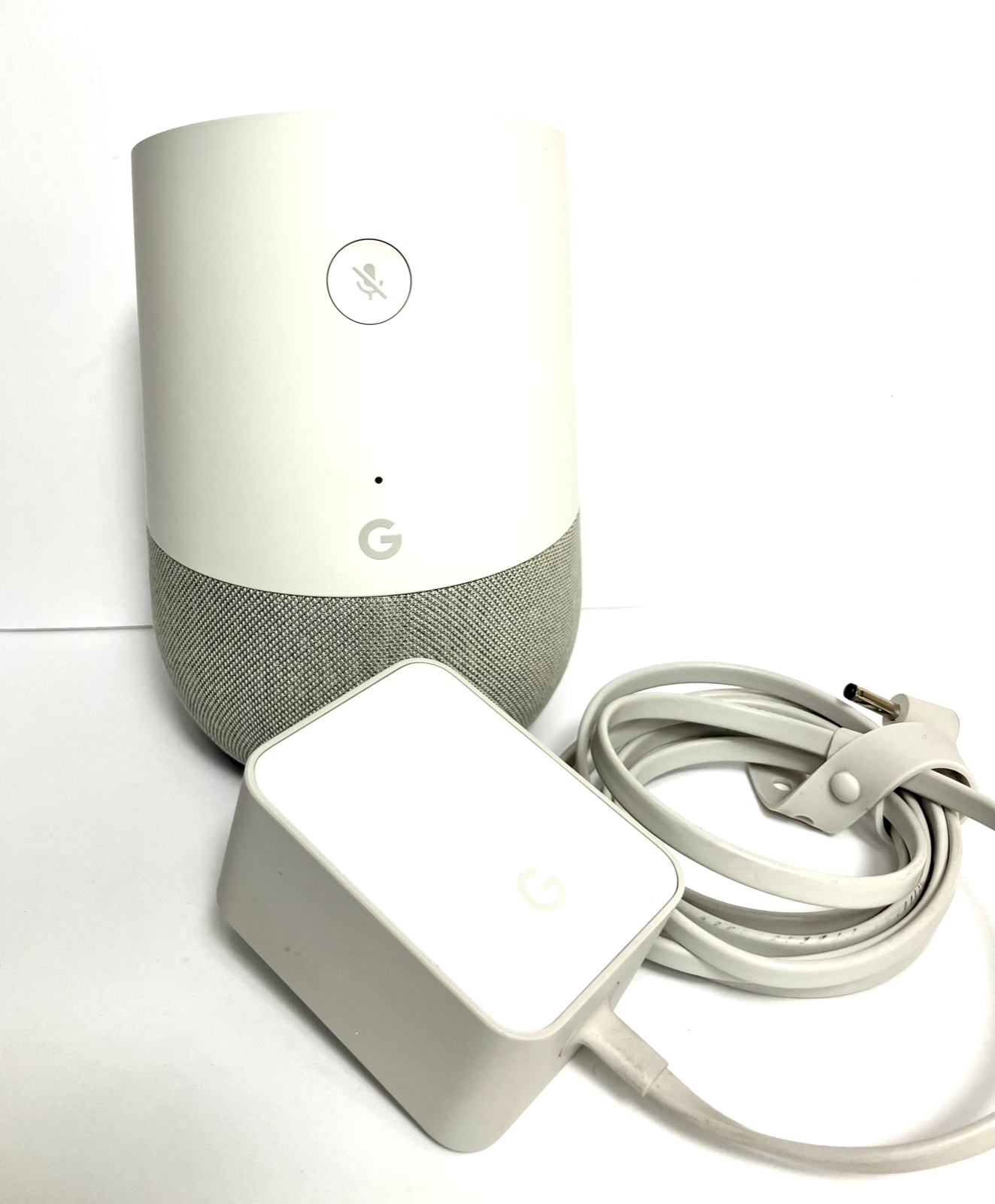 OEM Google Home Smart Speaker w/ Voice Control and Google Assistant + AC adapter-image